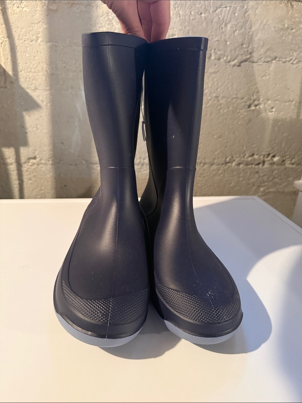 Cat & Jack Black Kids Rain Boots